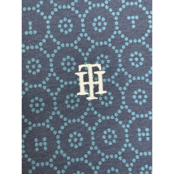 Tommy Hilfiger Sleepwear Blue Circle Dot Pattern Top Women's 2X Short Sleeve Top - Picture 6 of 12